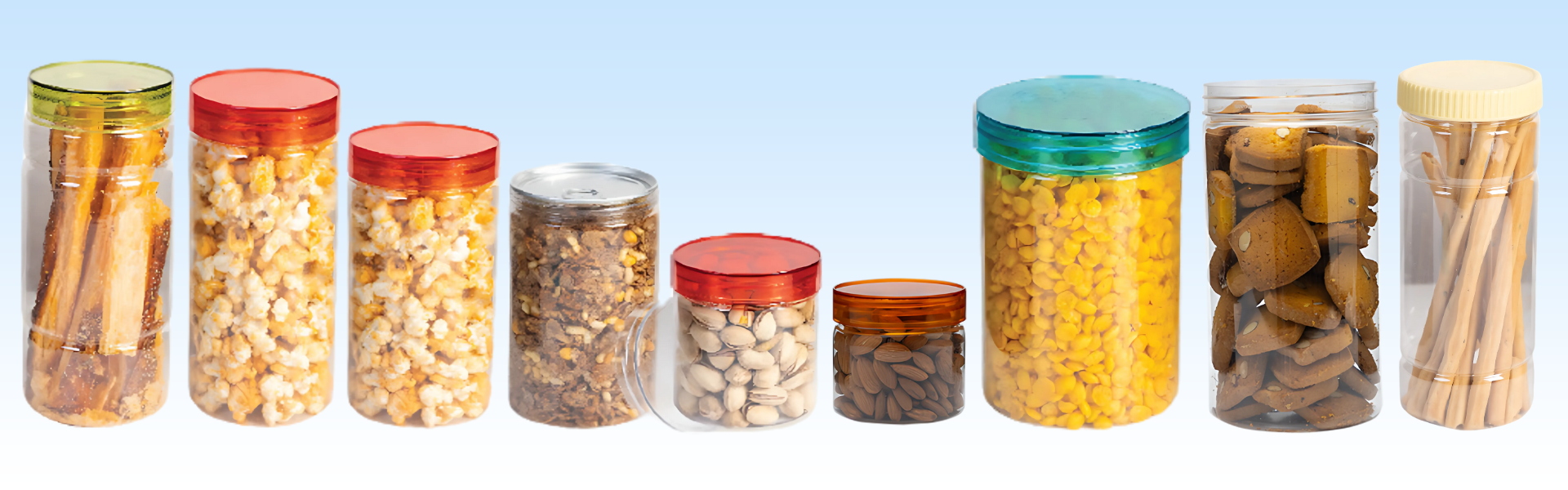 Round Thread Jars